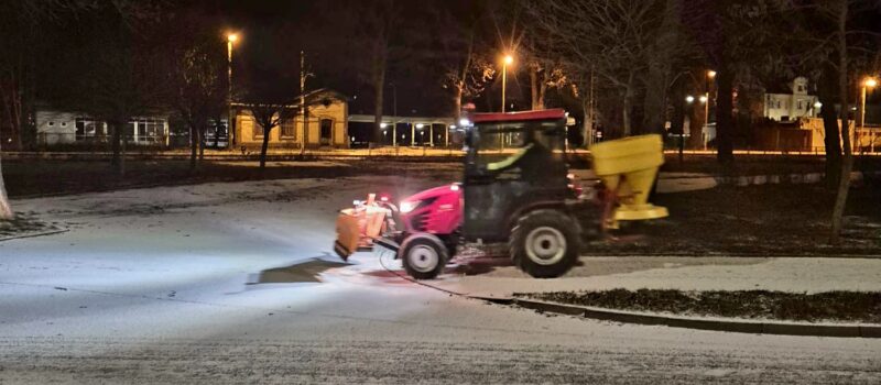 PGK od rana walczy ze śliskością. Prognozy nie są optymistyczne