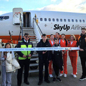 Zimowe czartery powróciły na lotnisko w Szczecinie