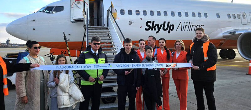 Zimowe czartery powróciły na lotnisko w Szczecinie