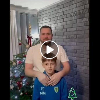 Świąteczne życzenia od prezesa Korony Stuchowo [FILM]