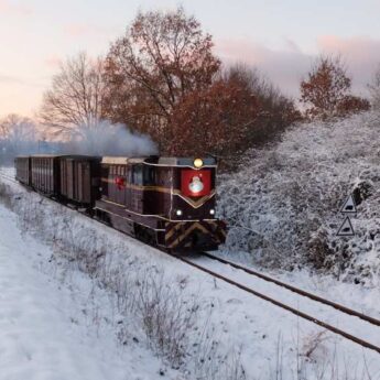 Mikołajkowe przejażdżki po wąskich torach