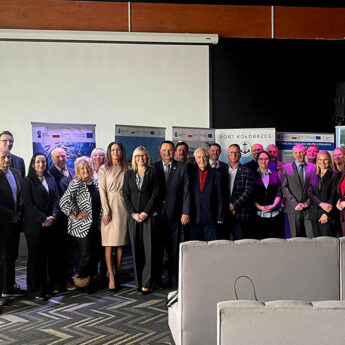 Delegacja z Dziwnowa na konferencji rybackiej w Porcie Jachtowym w Kołobrzegu