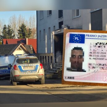 Fałszywe prawo jazdy szybko wyszło na jaw. 38-latek wpadł podczas kontroli drogowej