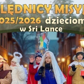 Kolędnicy misyjni odwiedzą domy w Wolinie. Zbiórka na pomoc dzieciom ze Sri Lanki