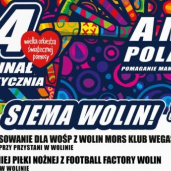 Wolin gra z WOŚP. 25 stycznia całodniowy finał pełen atrakcji