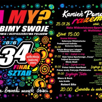 Kamień Pomorski zagra razem z WOŚP. Przed nami 34. Finał Wielkiej Orkiestry Świątecznej Pomocy