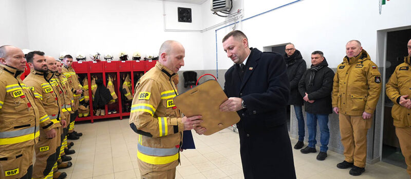 OSP Międzywodzie po modernizacji. Lepsze warunki dla strażaków i mieszkańców [FILM]