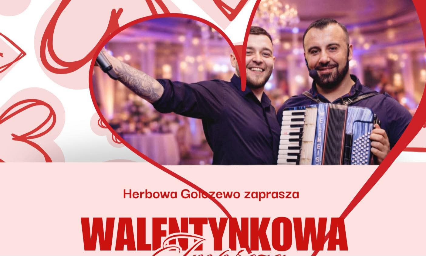 Walentynkowa noc z muzyką na żywo w Gołczewie. Zagra BandAera’s Crew