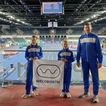 Zimą nie zwalniają tempa. Świetne starty młodych lekkoatletek