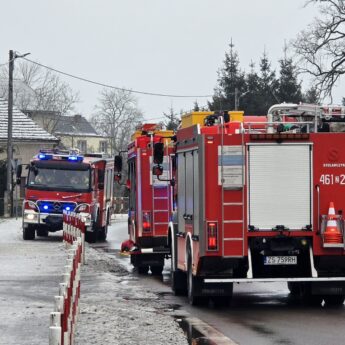 Nieprzytomny mężczyzna we Wrzosowie. Na miejscu strażacy z Kamienia i Dziwnowa