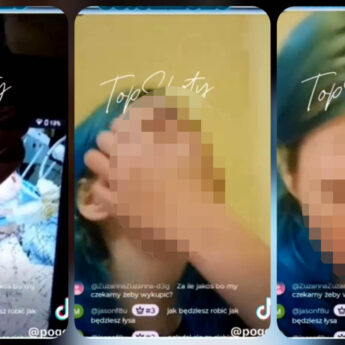 Patostreamerka z Kamienia Pomorskiego szydzi z dzieci chorych na raka! [FILM]