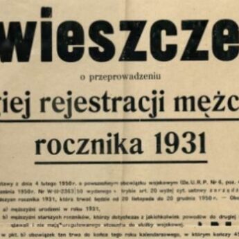 Kwalifikacja wojskowa dziś i 70 lat temu. Tak wzywano mieszkańców Wolina w latach 50.