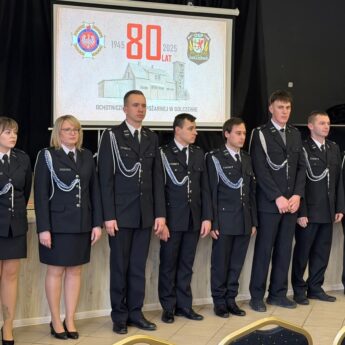 Strażacy z Golczewa świętowali 80 - lecie istnienia
