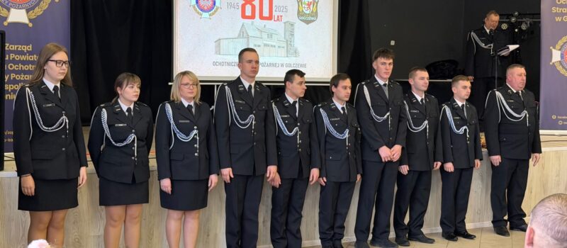 Strażacy z Golczewa świętowali 80 - lecie istnienia