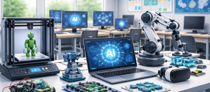 Nowoczesne pracownie AI i STEM trafią do szkół ponadpodstawowych w powiecie kamieńskim Nowoczesne pracownie AI i STEM trafią do szkół ponadpodstawowych w powiecie kamieńskim