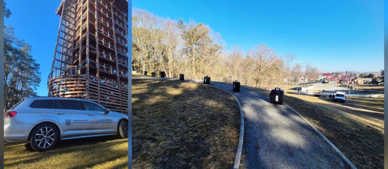 Wolin zaprasza na pokaz laserowy! Wolin zaprasza na pokaz laserowy!