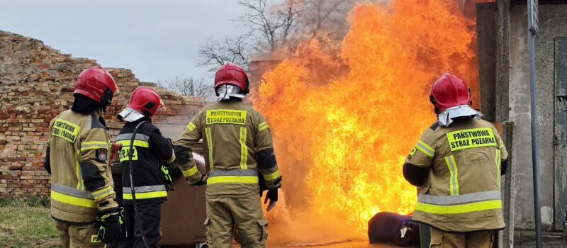 Ogień przy Kopernika w Kamieniu Pomorskim. Interweniowała straż Ogień przy Kopernika w Kamieniu Pomorskim. Interweniowała straż