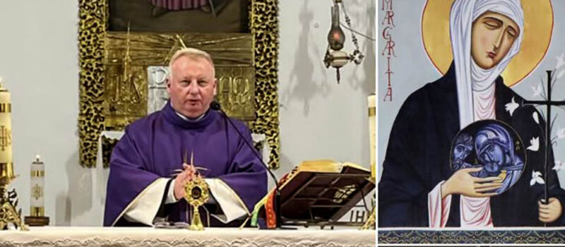 Relikwie św. Małgorzaty z Città di Castello w Wolinie Relikwie św. Małgorzaty z Città di Castello w Wolinie