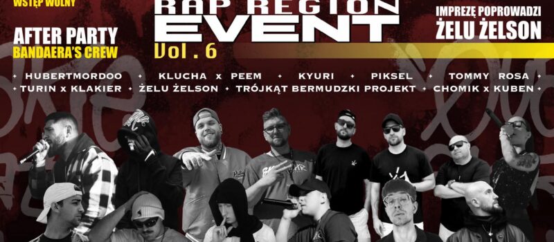 Rap wraca do Golczewa. Przed nami CHR Rap Region Event Vol. 6