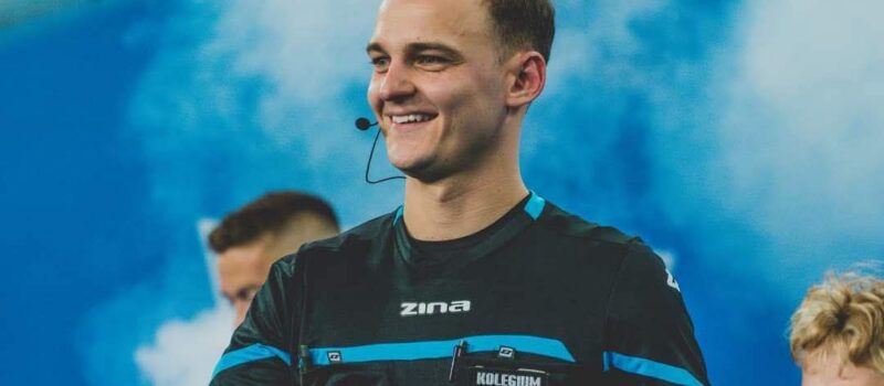 Sędzia z Pomorza Zachodniego w elitarnym programie UEFA. Marcin Janawa pojedzie do Szwajcarii