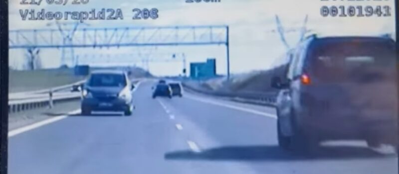 Jechał pod prąd na S3. Czołowo na radiowóz!