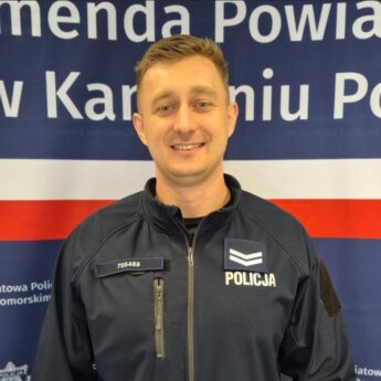Szybka reakcja policjantów uratowała życie. Dramatyczna interwencja w powiecie kamieńskim