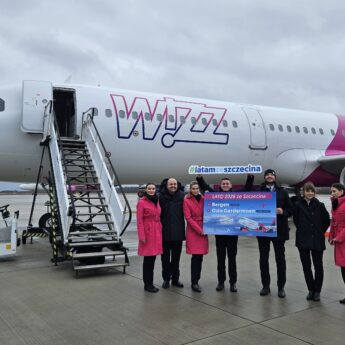 Linia Wizz Air zainaugurowała loty na trasie Szczecin – Bergen