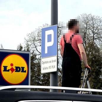 Znów wróciła strefa pod Lidlem w Kamieniu Pomorskim. Kierowcy muszą uważać