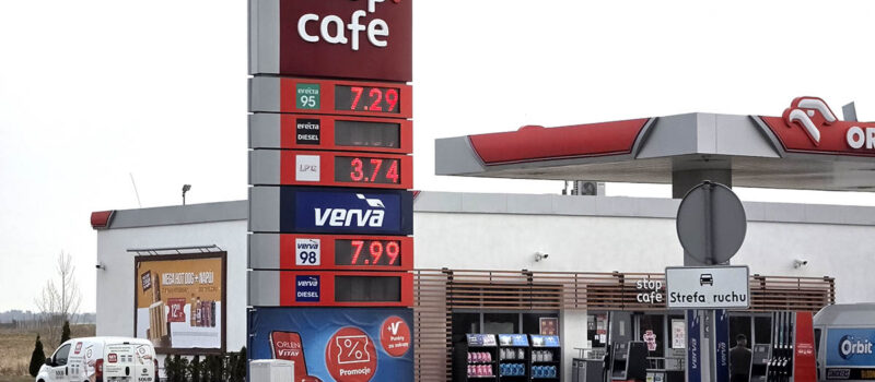 Tani diesel i benzyna, drogi gaz. LPG poza programem obniżek CPN