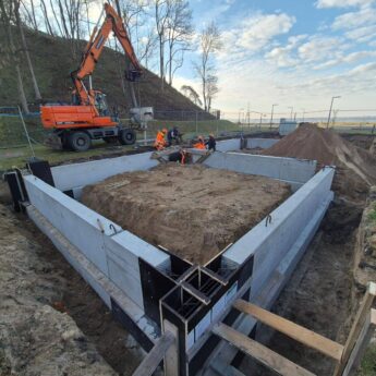 Milionowa inwestycja w Wolinie nabiera tempa. Fundamenty już powstają