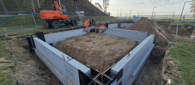 Milionowa inwestycja w Wolinie nabiera tempa. Fundamenty już powstają