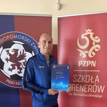 Legenda Gryfa z kolejnym sukcesem. Adrian Kapczyński z licencją UEFA C