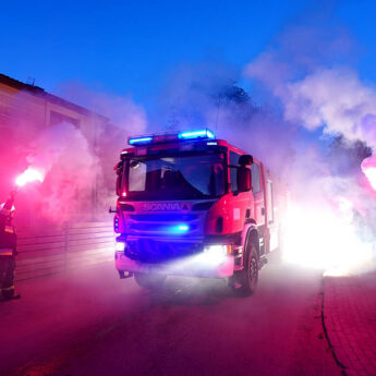 OSP Jarszewo z nowym wozem! Scania 6x6 zastąpiła wysłużony sprzęt [ZDJĘCIA]