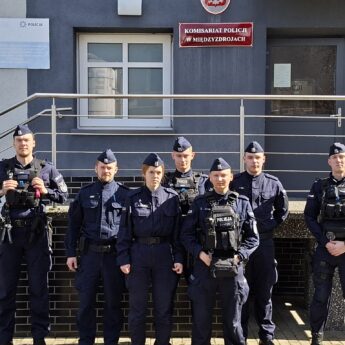 Młodzi policjanci rozpoczęli adaptację zawodową w Międzyzdrojach