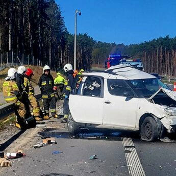 Zderzenie na S3 między Dargobądzem a Międzyzdrojami. Jedna osoba ranna