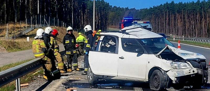 Zderzenie na S3 między Dargobądzem a Międzyzdrojami. Jedna osoba ranna