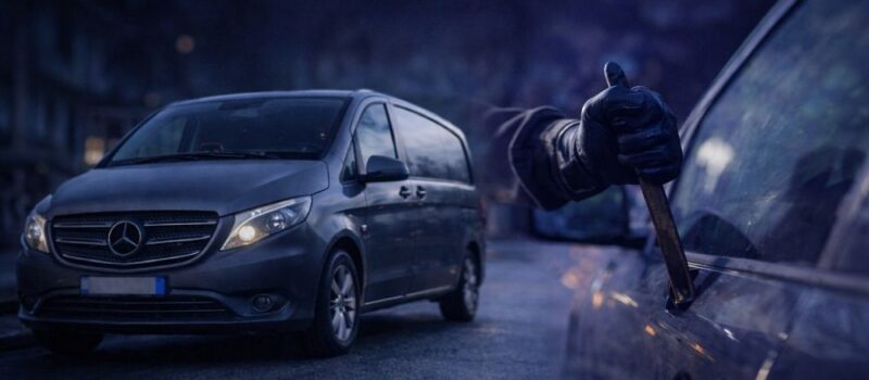 Nocna kradzież w Międzywodziu. Zniknął Mercedes Vito