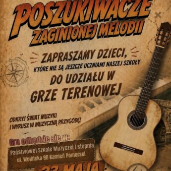 Dzieci z Państwowej Szkoły Muzycznej ruszą na poszukiwanie zaginionej melodii