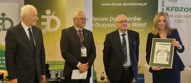 Herakles dla Zielonych Międzyzdrojów. Ogólnopolskie wyróżnienie dla prezes miejskiej spółki