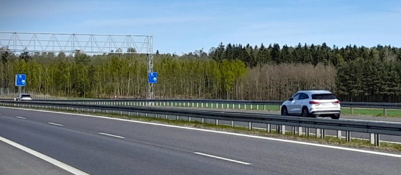 Odcinkowy pomiar prędkości Parłówko - Brzozowo na S3 już działa!