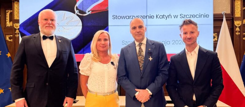 Edyta Teterus ze Świerzna wyróżniona Brązowym Krzyżem za zasługi dla Stowarzyszenia Katyń