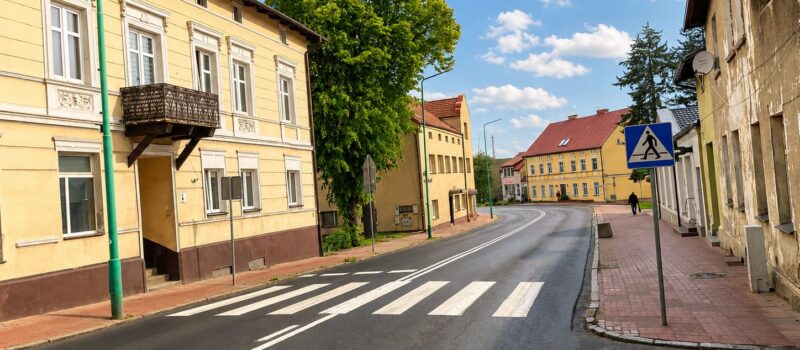 Utrudnienia na Zamkowej w Wolinie. Przez kilka dni ruch będzie odbywał się wahadłowo
