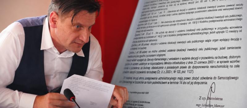 Gorąca dyskusja o wiatrakach pod Kamieniem Pomorskim. Burmistrz ujawnił, kto podpisał decyzję sprzed lat