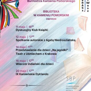 Tydzień Bibliotek 2026 w Kamieniu Pomorskim. Będą spotkania, teatr dla dzieci i dyktando