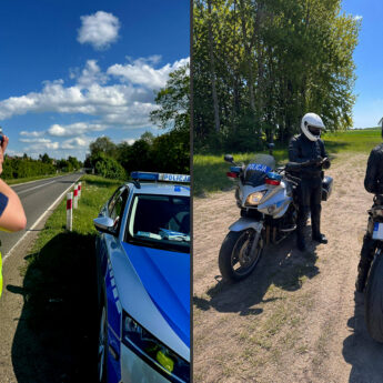 Policyjna akcja „Motocykl” na drogach powiatu kamieńskiego