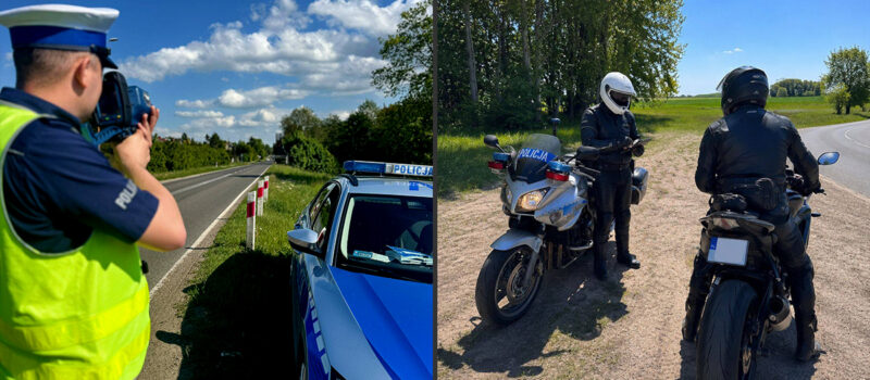 Policyjna akcja „Motocykl” na drogach powiatu kamieńskiego