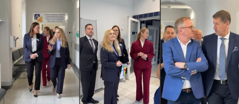 Minister Zdrowia odwiedziła szpital w Kamieniu Pomorskim. Zobaczyła efekty wielkiej modernizacji