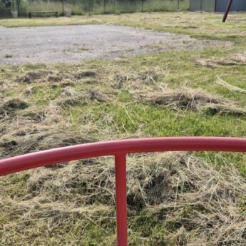 Zamiast placu zabaw - sianokosy dla dzieci. Mieszkanka Wołowca: "Nie chcemy krytykować, tylko zwrócić uwagę"