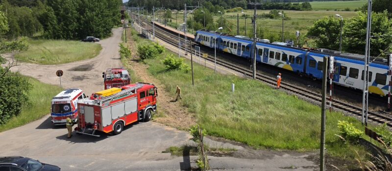 80-latka przewróciła się na torach. Zatrzymano skład pociągu 80-latka przewróciła się na torach. Zatrzymano skład pociągu