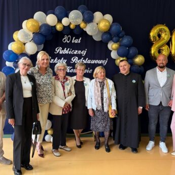 80 lat historii, wspomnień i szkolnej tradycji. Publiczna Szkoła Podstawowa w Koniewie świętowała jubileusz